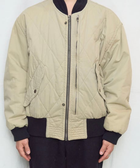 HUGO BOSS 90s quilting bomber
