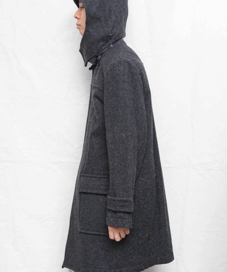 WorldWideLove! velcro design wool coat