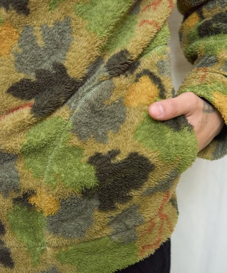 camo fleece hoodie