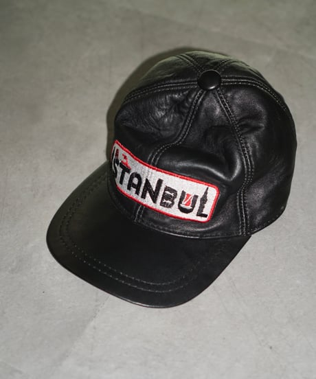 ISTANBUL leather cap