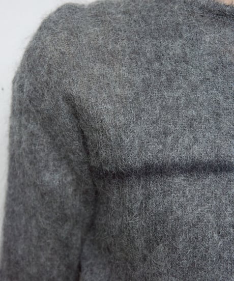 90s radmess shaggy mohair knit