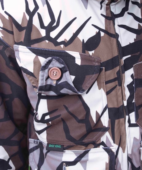 Day One tribal camo fleece jacket
