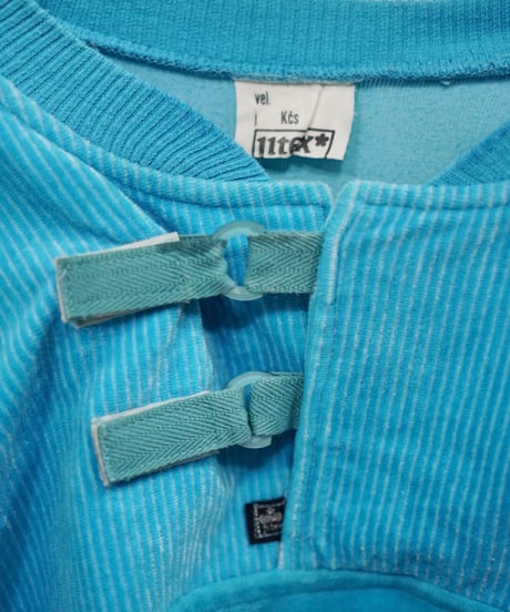 1980s Euro vtg jiltex design velour tops
