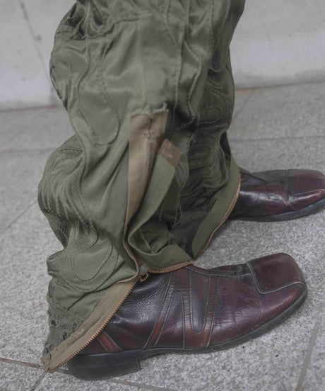 40s vtg USAF F-13 electric heat flight pants