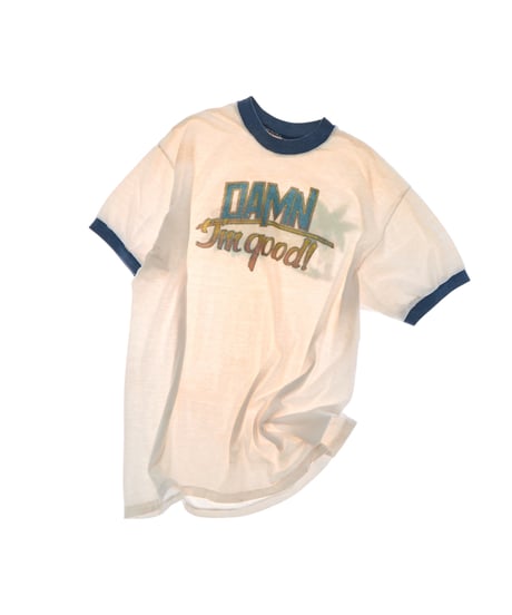 80s vtg ringer Tee