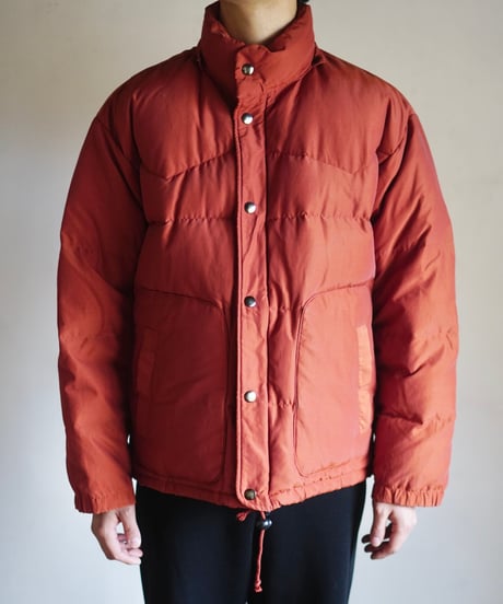 80s vtg Wrangler down jacket (orange)
