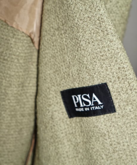 80s Italy vtg PISA silk/wool tailored jacket