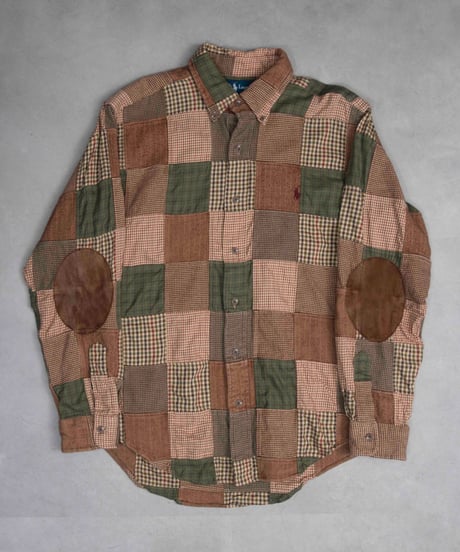90s Polo Ralph Lauren patchwork shirts