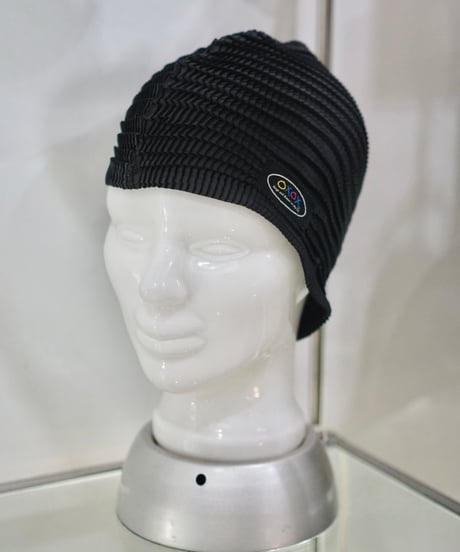 OXOX pleats design poly beanie