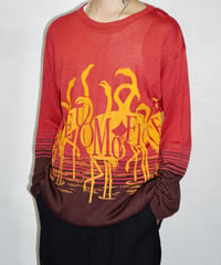 90s ficce rayon summer knit