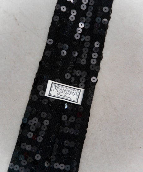VERSACE VERSUS sequins tie