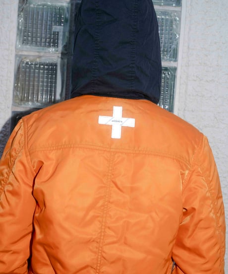 MARITHÉ + FRANCOIS GIRBAUD cross nocollar puff jacket