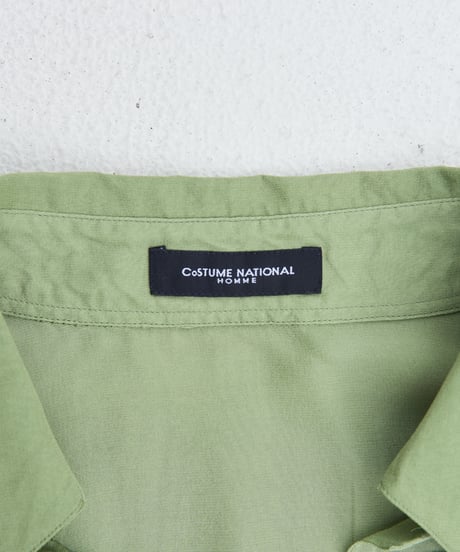 CoSTUME NATIONAL sheer skipper shirts
