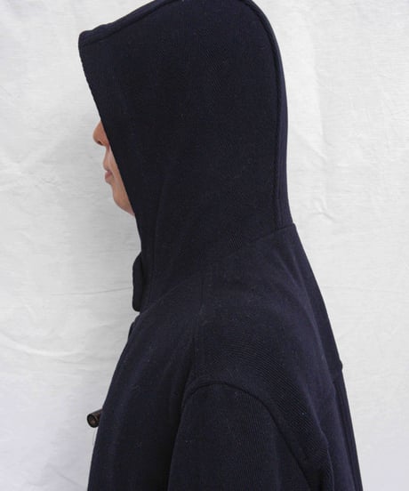 90s Calvin Klein wool long duffle coat