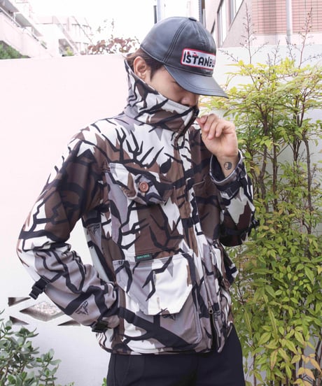 Day One tribal camo fleece jacket