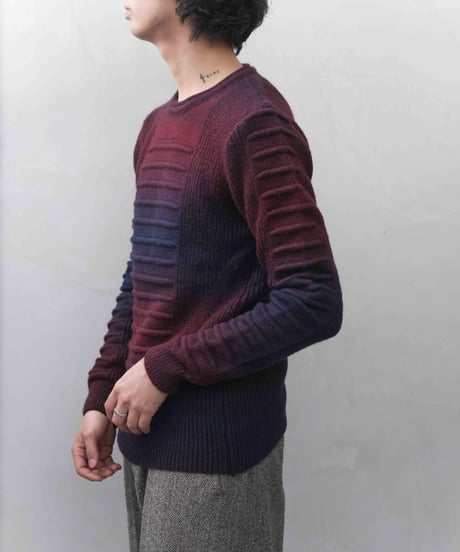 90s Brantford 3D gradation knit