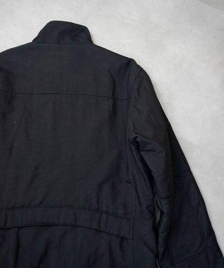 Calvin Klein 00s diagonal zip padded jacket
