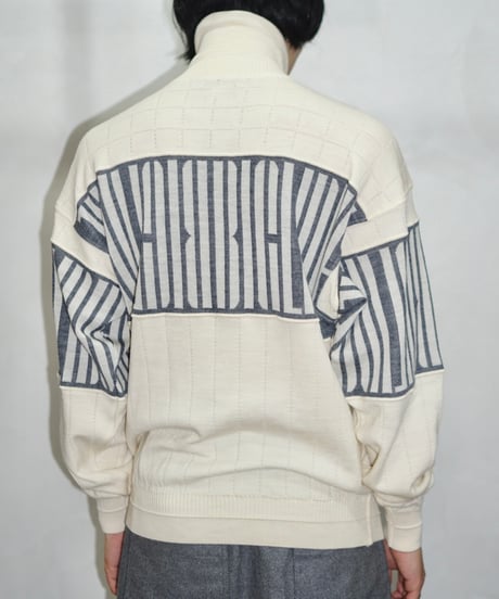 90s Italy layered knit