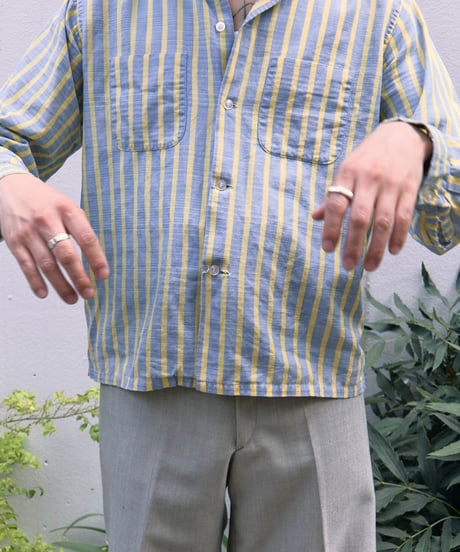 50s vtg ARROW stripe shirts