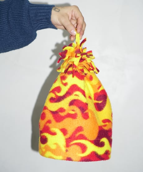 colorful fleece cap