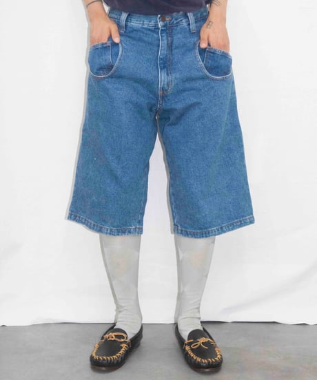 90s menace round pocket baggy shorts