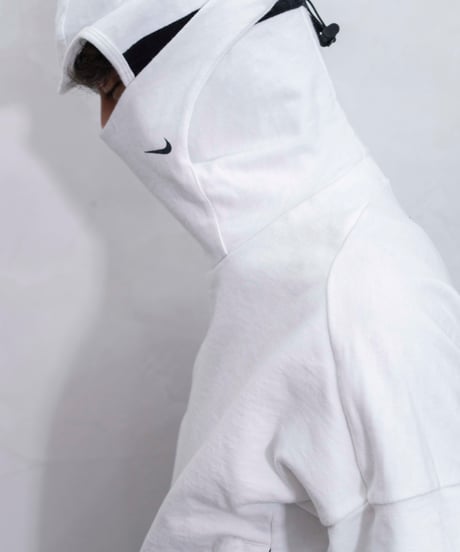 00s NIKE diagonal zip ninja hoodie