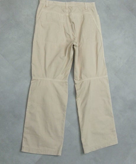 MARITHÉ + FRANCOIS GIRBAUD 90s draping cotton pants