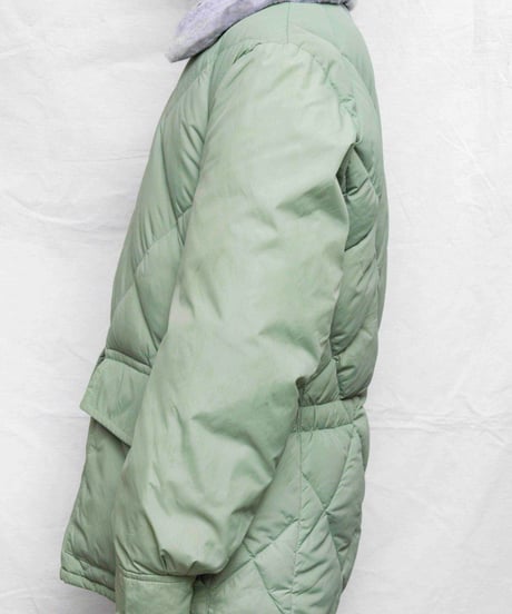 70s vtg mint green down