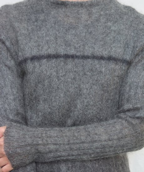90s radmess shaggy mohair knit