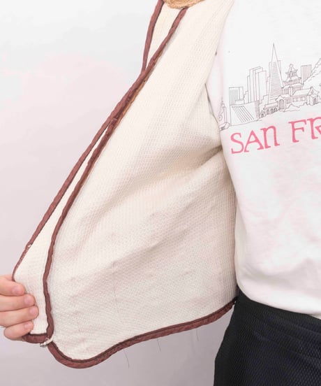 70s vtg quilting thermal jkt
