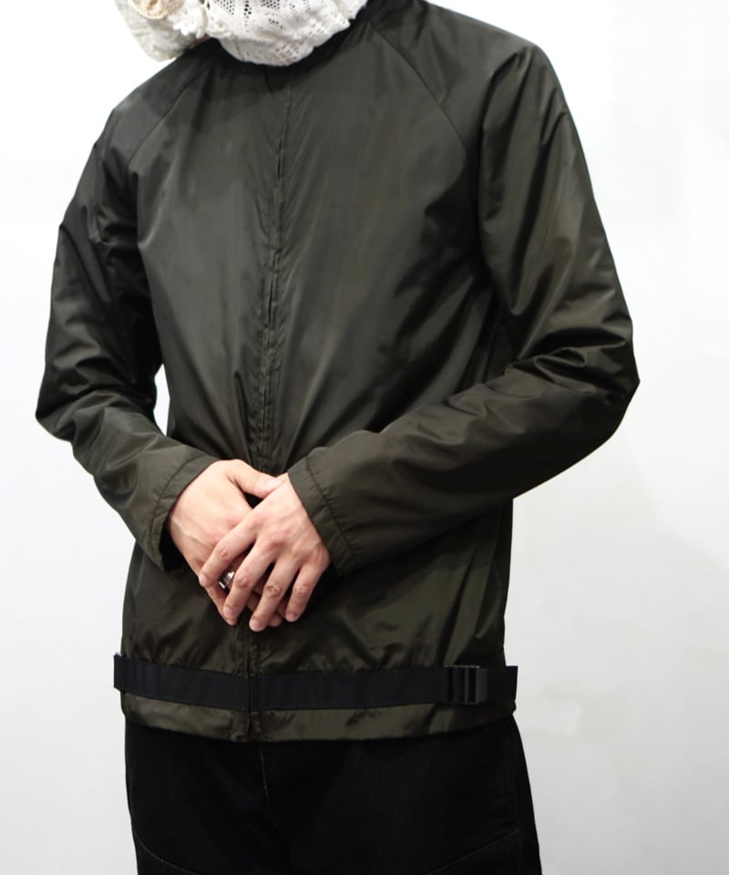 JIL SANDER belt design nylon jacket | PURITY