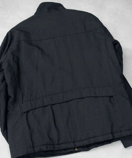 Calvin Klein 00s diagonal zip padded jacket