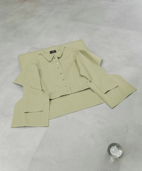 AFTERHOMEWORK PARIS deformation cotton jacket