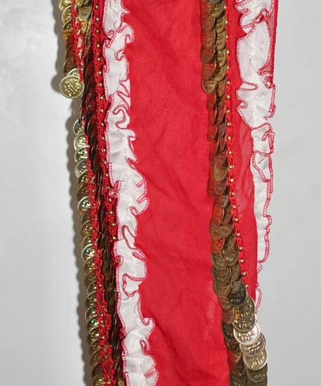 unknown Chinese metal sheer scarf