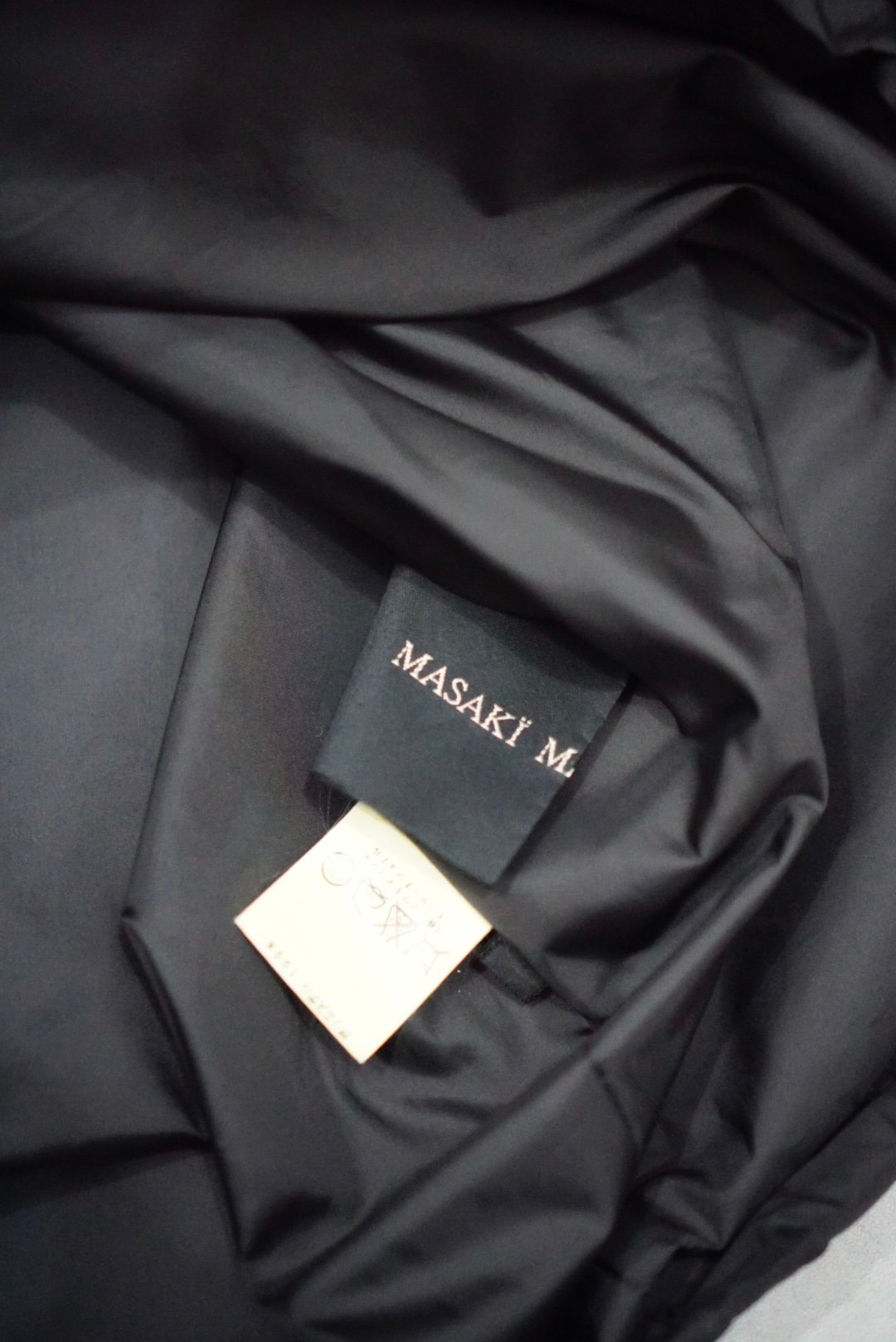 MASAKI MATSUSHIMA layered design nylon anorak | MASAKI MATSUSHIMA layered design nylon anorak |
