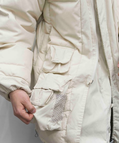 zucca 00s gimmick down coat