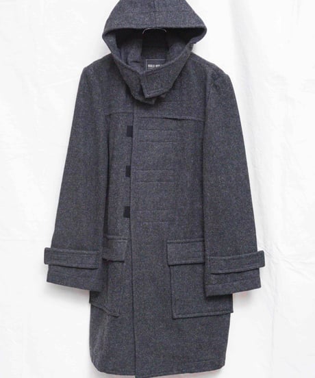 WorldWideLove! velcro design wool coat