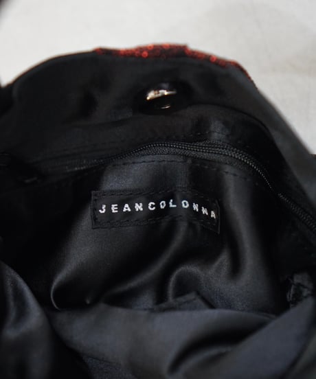 90s JEAN COLONNA lame bontage handbag