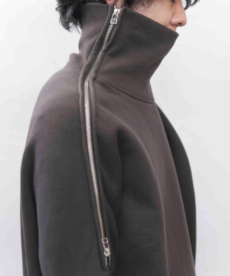 Hussein Chalayan double zip design sweat