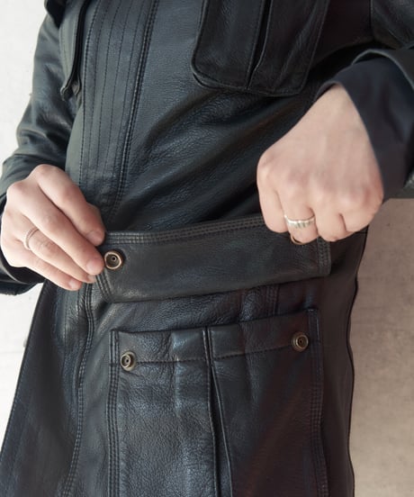 90s lamb leather M-65