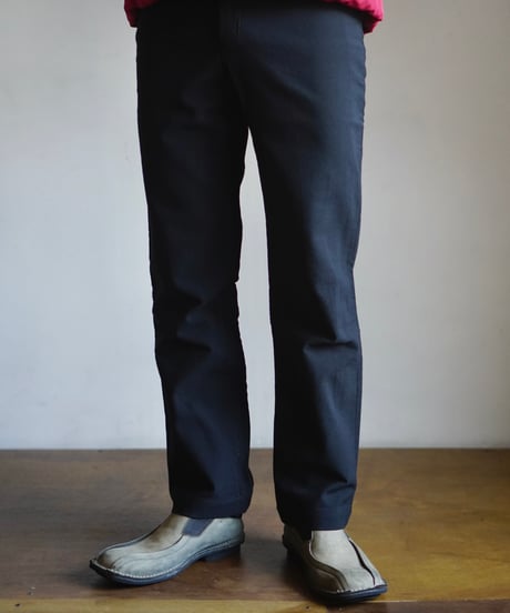 80-90s Y's laine wool/rayon slim-straight pants