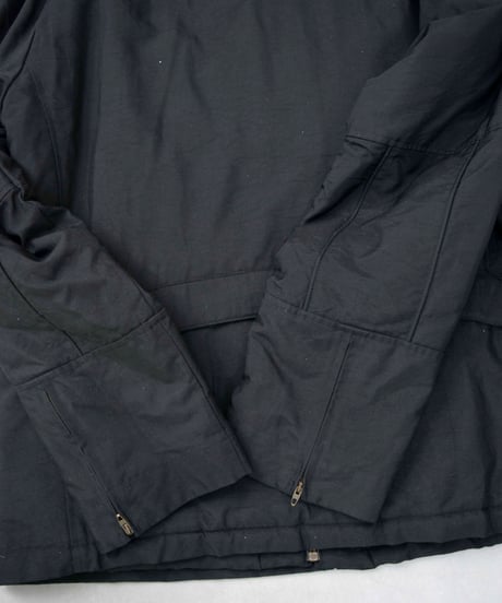 Calvin Klein 00s diagonal zip padded jacket