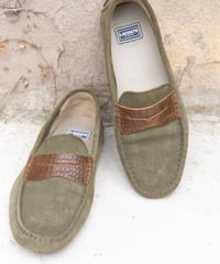LACOSTE suede driving shoes