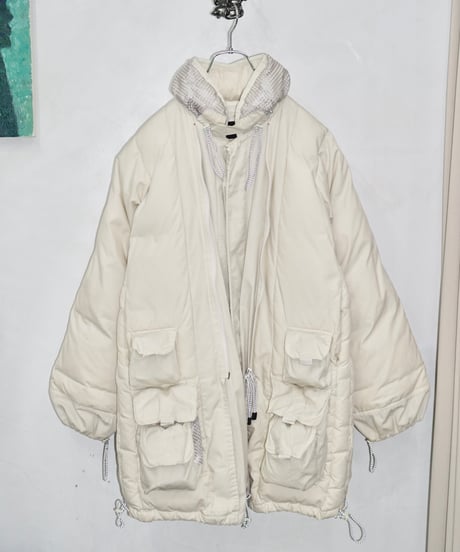 zucca 00s gimmick down coat