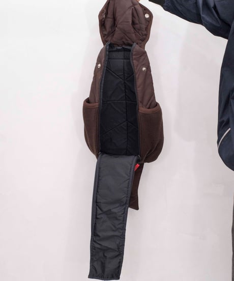00s dual zip shoulder bag