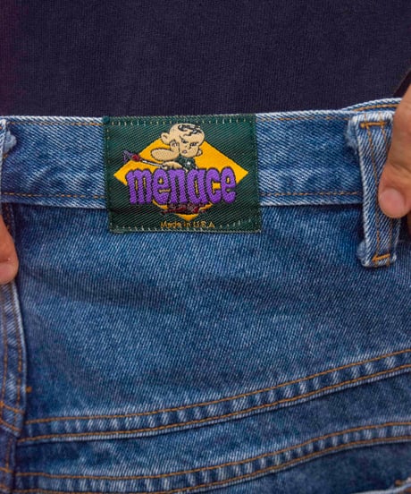 90s menace round pocket baggy shorts