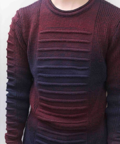 90s Brantford 3D gradation knit