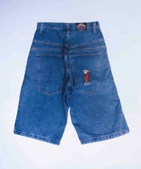 90s menace round pocket baggy shorts