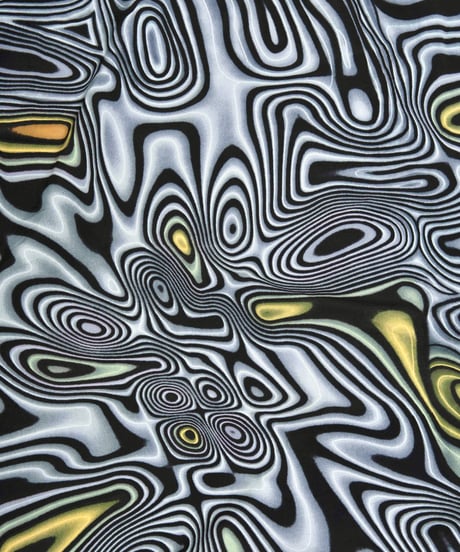 00s Dragonfly psychedelic pattern oversized shirts
