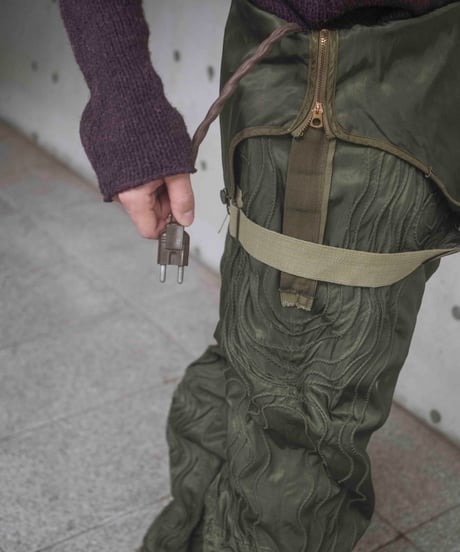 40s vtg USAF F-13 electric heat flight pants